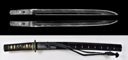 脇指 備州長船師光 応永八年十月日 (Wakizashi Bishu Osafune Moromitsu A.D.1401)