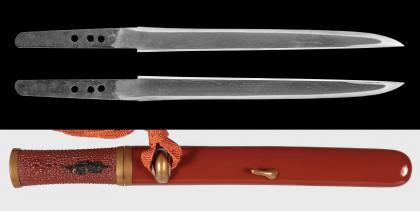 短刀 備州長船与三左衛門尉清光作 弘治二年八月吉日 / Tanto Bisyu Osafune Yosozaemon no jo Kiyomitsu saku A.D.1556
